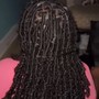 Medium box Braids