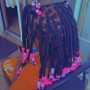 Small knotless Braids