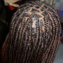 Small knotless Braids