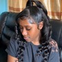 Medium box Braids