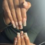 French tip per nail