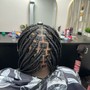 Natural hair braids