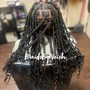 Braid down for wig/sew in