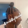 Braided ponytail (Medium-Large Size)