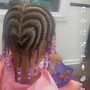 Kid's Braids w/ beads