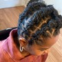 Natural hair plattes