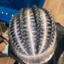 Cornrows natural hair