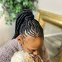 Medium Feed-in braid styles