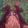 Small Knotless Braids x Bohemian