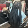 Rubber - band Knotless Braids Small