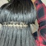 Luxury Beaded Rows / Braidless Sew In