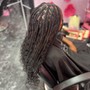 Small Knotless Braids