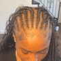 Medium Box Braids