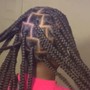 Large Knotless Senegalese Twist