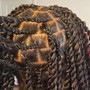 Med Knotless Senegalese Twist