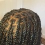 Large Knotless Senegalese Twist