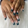 Ombre, Acrylic Nails