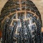 Men Braids (half head)