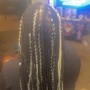 Large knotless Braids (any length)