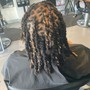 $100 fall deal (medium knotless or medium passion twist )