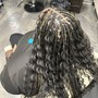 Add on Synthetic Hair Boho to Braids