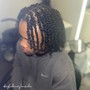 Mens Small Single Braids