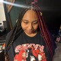 Medium Box Braids