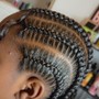 Large Knotless Braids