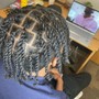 Mini Two-Strand twist w/blowout