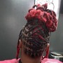 Starter locs/on short