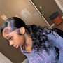 Frontal ponytail