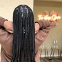 The Luxury Braiding Experience Medium  Goddess Braids (Bulk Human Hair Not Included )