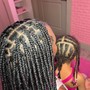 Knotless braids