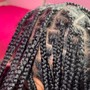 Knotless braids