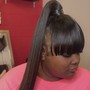 Natural Sew In with leave out