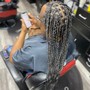 Jumbo knotless braids