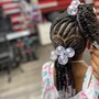 Jumbo knotless boho braids