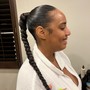 Small BOHO Knotless braids