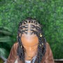 Instant Locs  (half head)