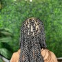 Instant Locs  (half head)