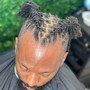 High Top Loc Retwist and Style