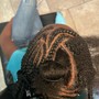 Knotless braids