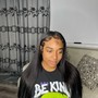 Half up half down Sew In