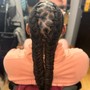 Barrel braids