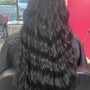 Large French Curl Knottless Braids