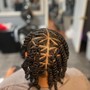 2 Strand with natural hair