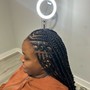 Invisible loc two strand twist