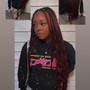 Large knotless Braids