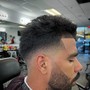 Fade/taper (NO BEARD) ( NO ENHANCEMENTS)