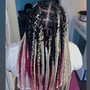 Large knotless Braids